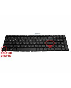 Tastatura Laptop HP Pavilion 17-BS049DX Hp Neagra Layout US Cu Iluminare Colturi Drepte