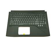 Tastatura laptop Asus GL703GM-DS74 cu palmrest neagra layout us cu iluminare 