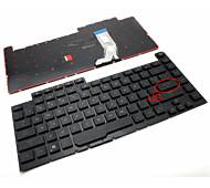 Tastatura laptop Asus ROG Strix G15 G512LV neagra fara rama cu iluminare layout US