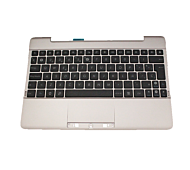 Tastatura laptop Asus TF300TG neagra cu palmrest argintiu