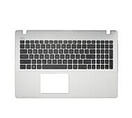 Tastatura laptop Asus X550ZE neagra cu palmrest argintiu