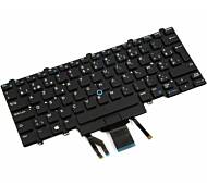 Tastatura laptop Dell Latitude E7450 neagra layout UK si pointing stick cu iluminare 