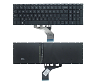 Tastatura Laptop HP 250 G8 27J86EA Hp Neagra Layout US Cu Iluminare