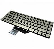Tastatura laptop HP Envy 13-ad017na US gold fara rama cu iluminare