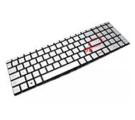 Tastatura Laptop HP Pavilion 15-da0006cy Hp Argintie Layout US Cu Iluminare
