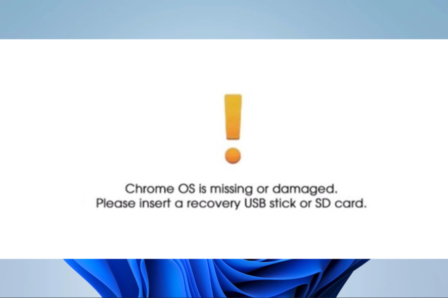 ChromeOS lipsește sau este deteriorat: Cum să vă recuperați Chromebookul