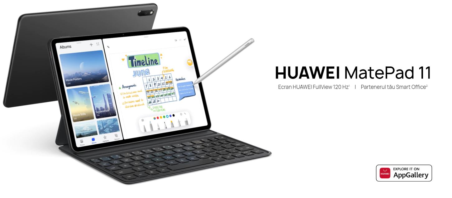Review Huawei MatePad Pro 11: Tableta versatila pentru munca, distractie si jocuri