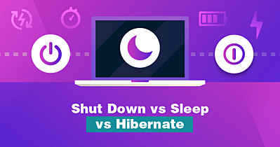 Atunci cand nu folositi laptop-ul, cum il inchideti? Shut down vs. Sleep sau Hibernate