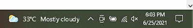 Cum schimbam temperatura in taskbar din F⁰ in C⁰ in Windows 10