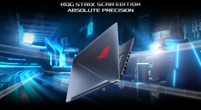 ASUS ROG Strix GL703GM - laptopuri cu ecran mare 120,144Hz, procesoare Coffee Lake si placa video GTX 1060!