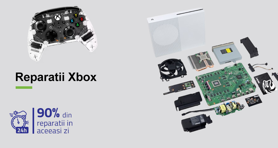 Reparatii Console PlayStation PS4, PS5, Xbox One, Nintendo Switch