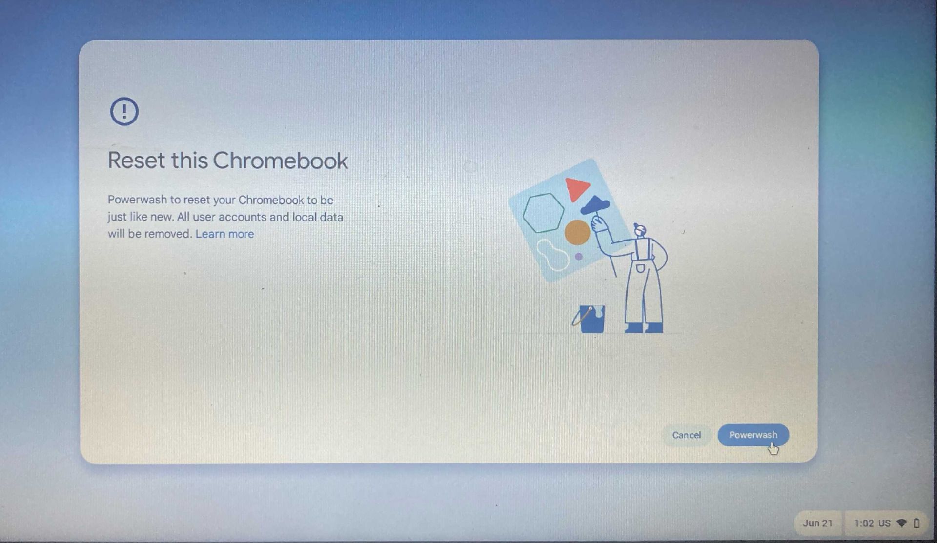 Probleme cu Chromebook? OnLaptop te învaţă cum se resetează la setările din fabrică