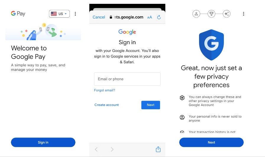 Cum sa utilizati Google Pay pe un iPhone