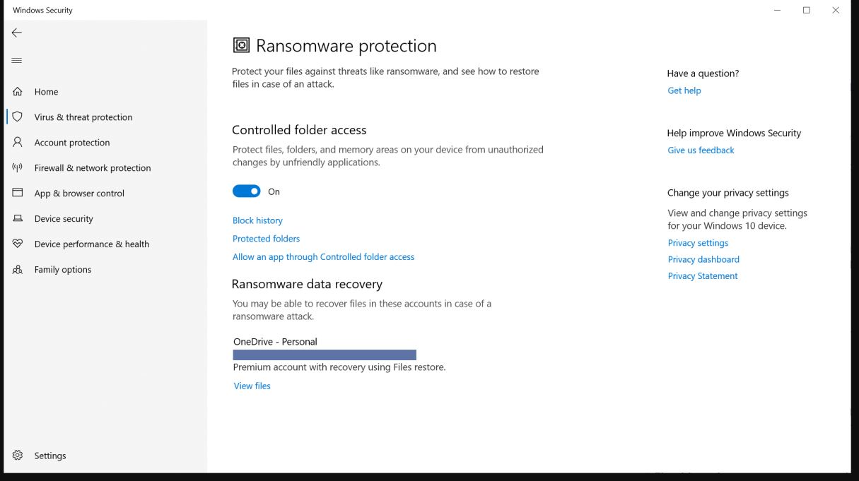 Windows are protecție încorporată împotriva ransomware. Iată cum să-l porniți