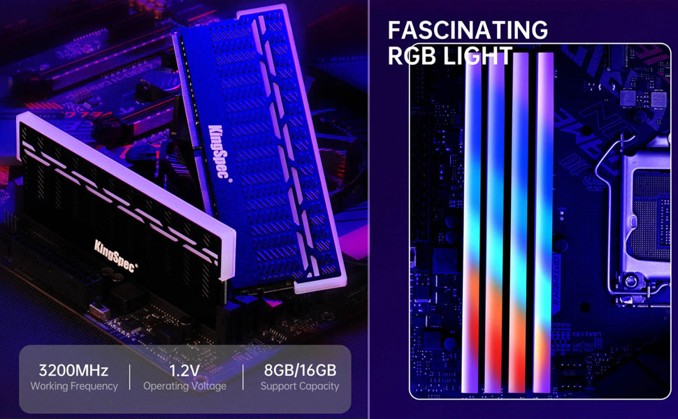 Memorii RAM RGB DDR4